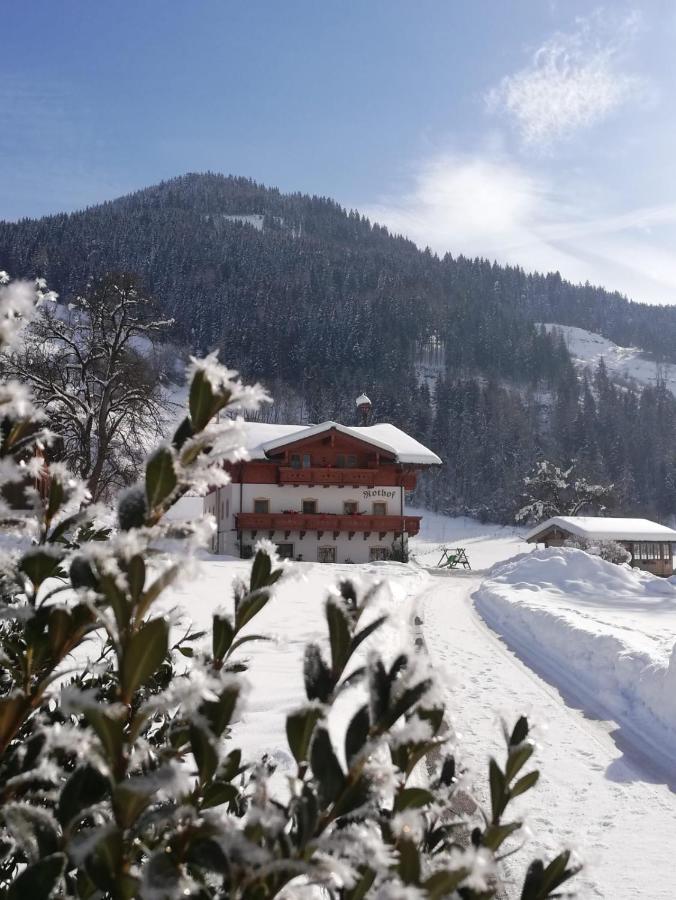 فيلا Urlaub Am Bauernhof Rothof سانكت يوهان ايم بونغ المظهر الخارجي الصورة